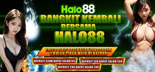 BANGKIT BERSAMA HALO88 FREE CREDIT !!!