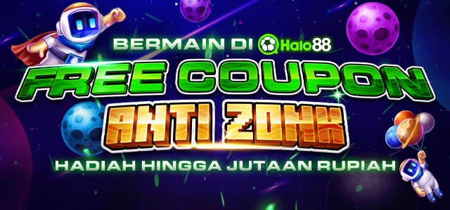 FREE COUPON ANTI ZONK HALO88 !