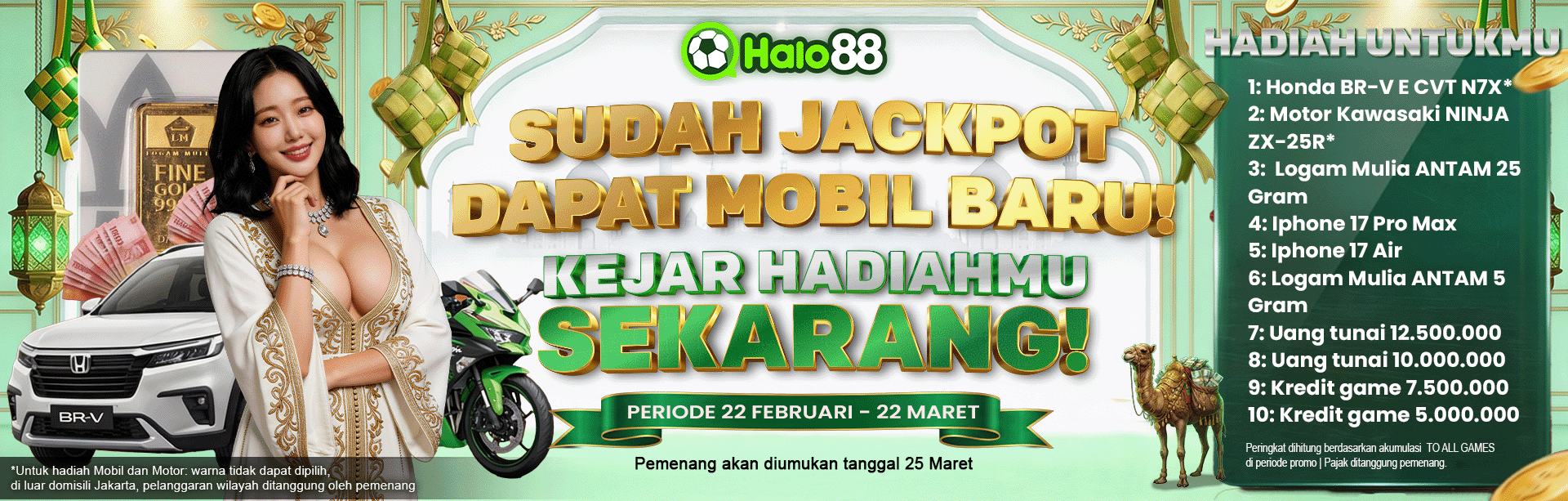 BONUS PANJAT TURNOVER