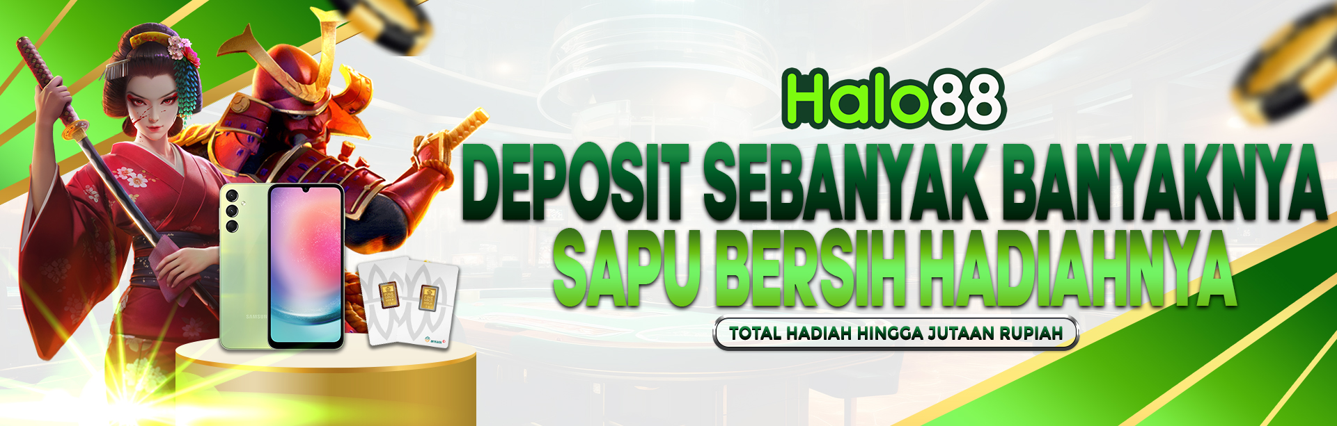 DEPOSIT SEBANYAK-BANYAKNYA DAN SAPU BERSIH HADIAHNYA