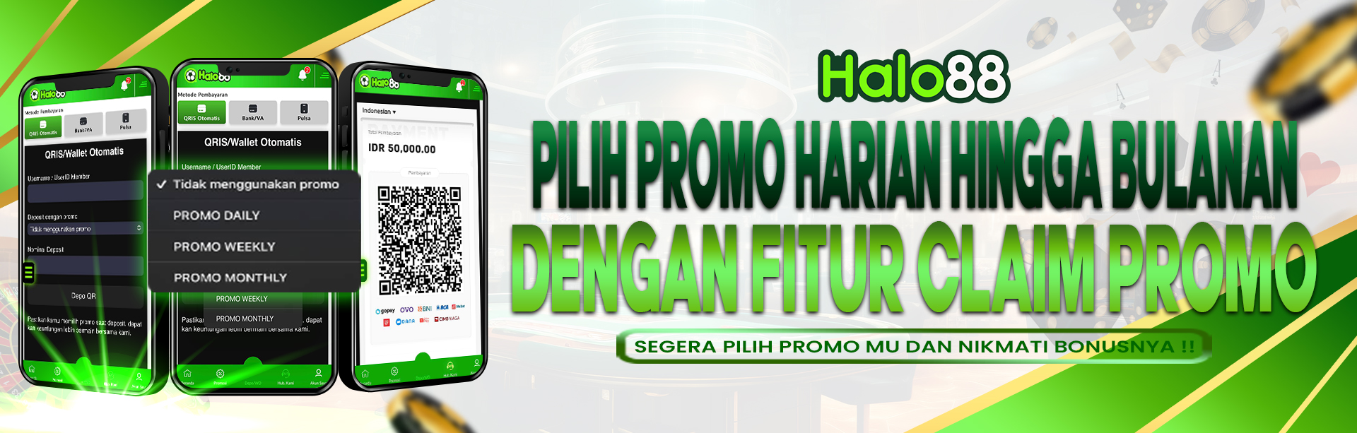 PROMO HARIAN HARIAN HINGGA BULANAN