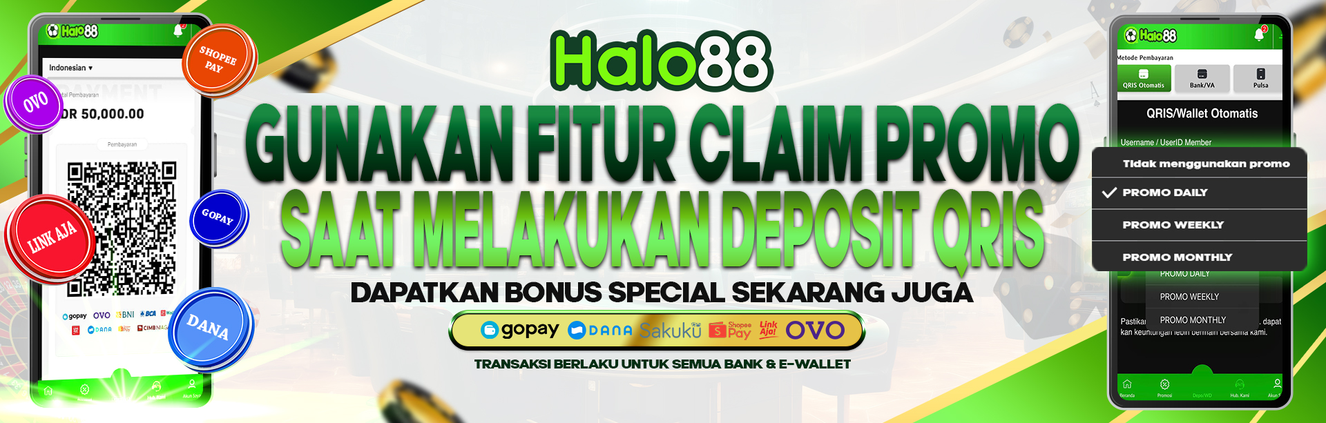 PROMO HARIAN HARIAN HINGGA BULANAN