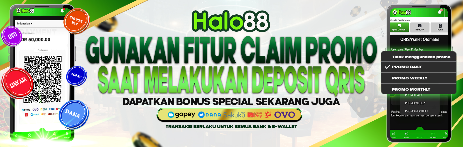 PROMO DEPOSIT QRIS HARIAN HINGGA BULANAN