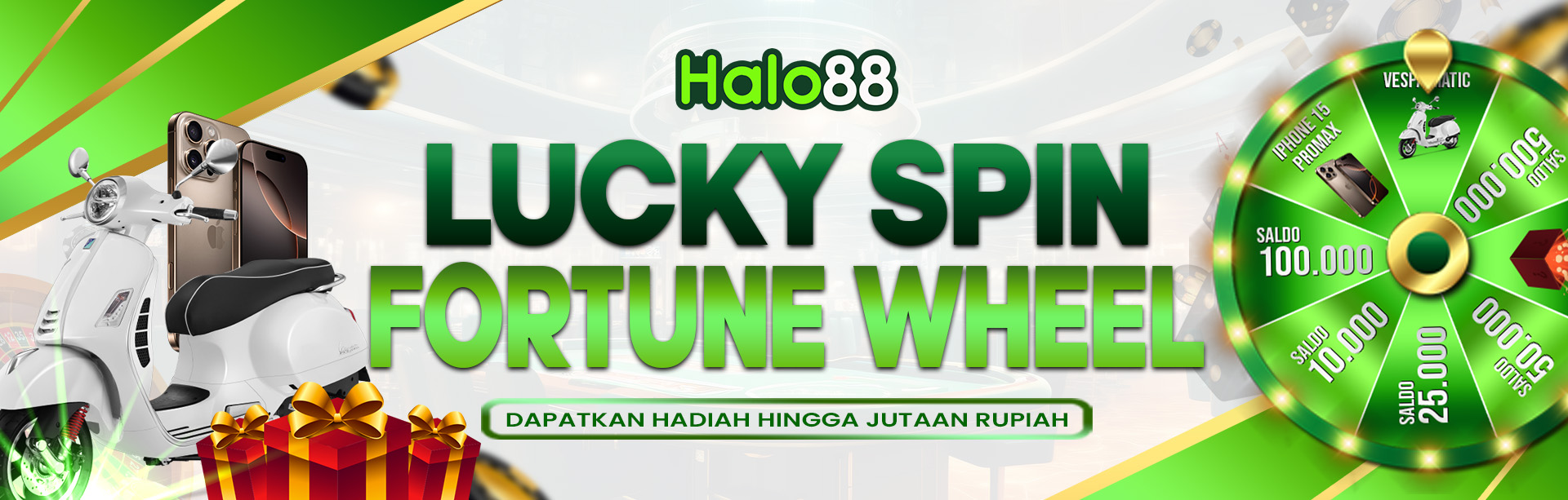BONUS LUCKY SPIN HALO88